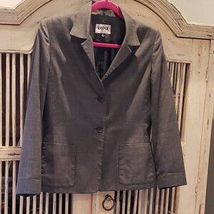 Kasper Petite Gray Blazer  8P